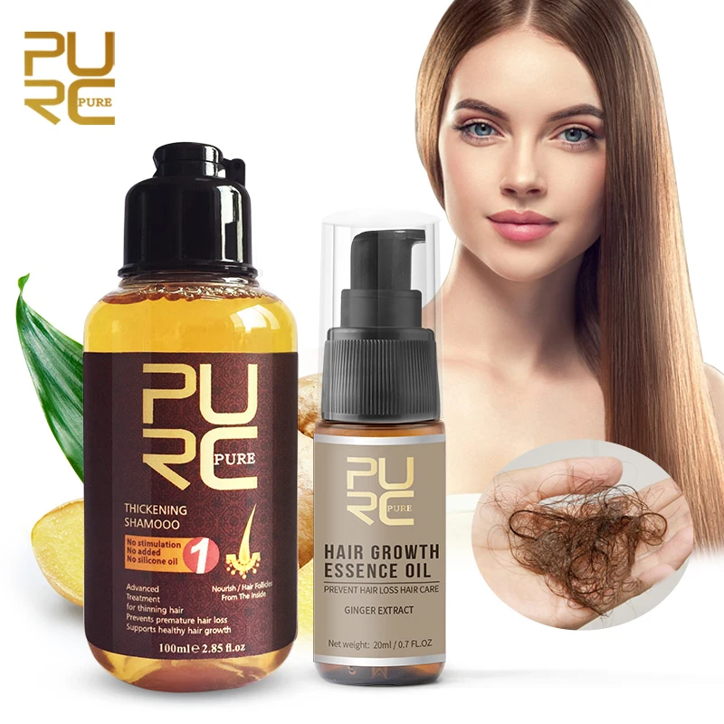 Licorice Root Sticks - PURC ジンジャーヘアシャンプーとヘアオイルセット 薄毛再生治療 育毛製品 男性用 女性用