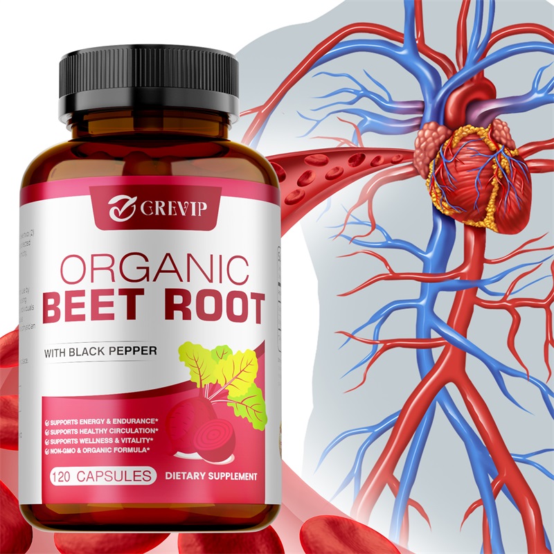 Valerian Root Capsule - ビートルートカプセル - ビートルートパウダーは血圧、消化、免疫システムをサポートします。非遺伝子組み換え＆グルテンフリー