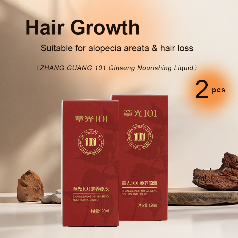 Licorice Root Sticks - 張光101人参滋養液120ml×2 中国漢方配合 育毛剤 薄毛対策 深層保湿