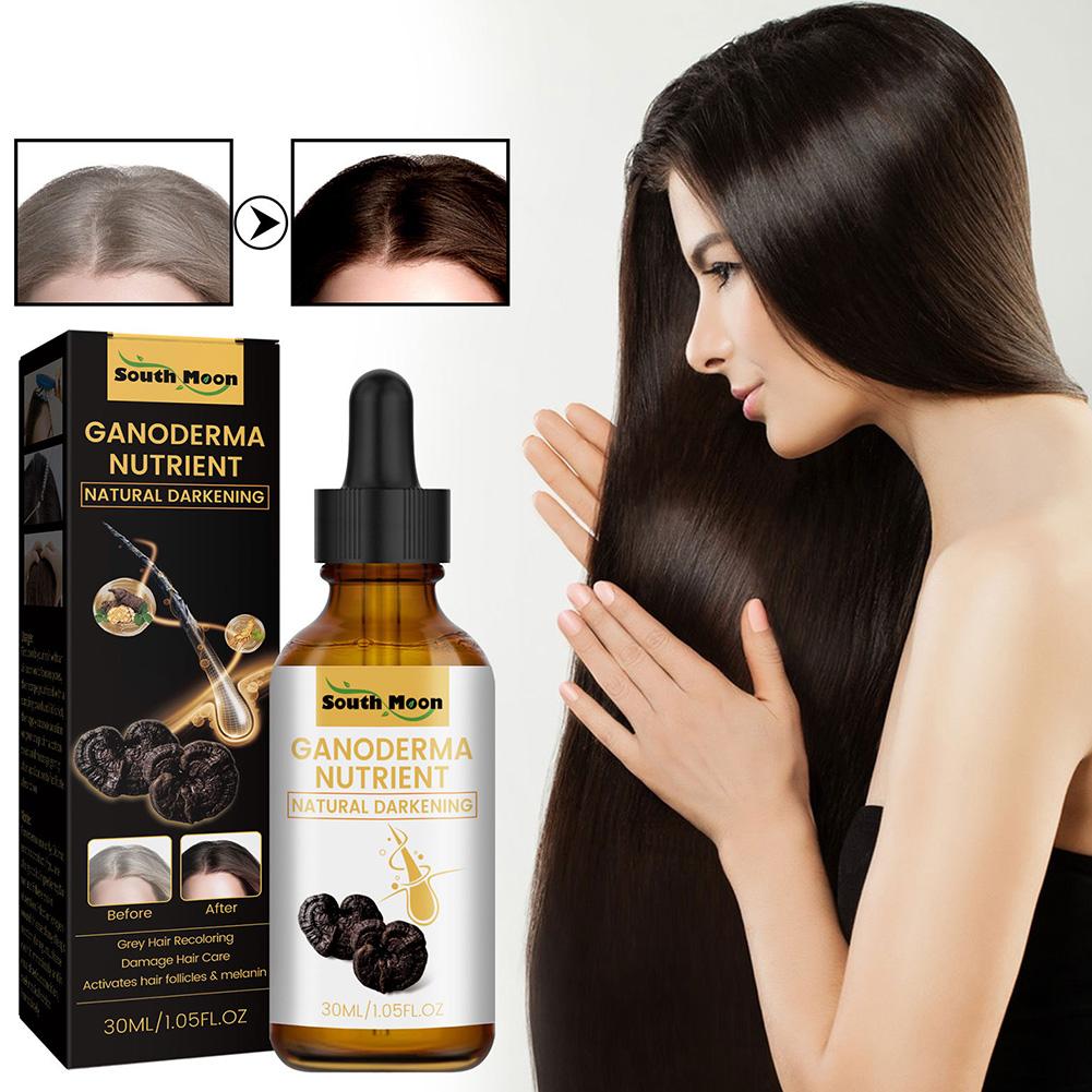 白髪逆転美容液霊芝栄養天然黒染め美容液 30ml 白髪防止美 - Licorice Root Sticks のレビューと価格