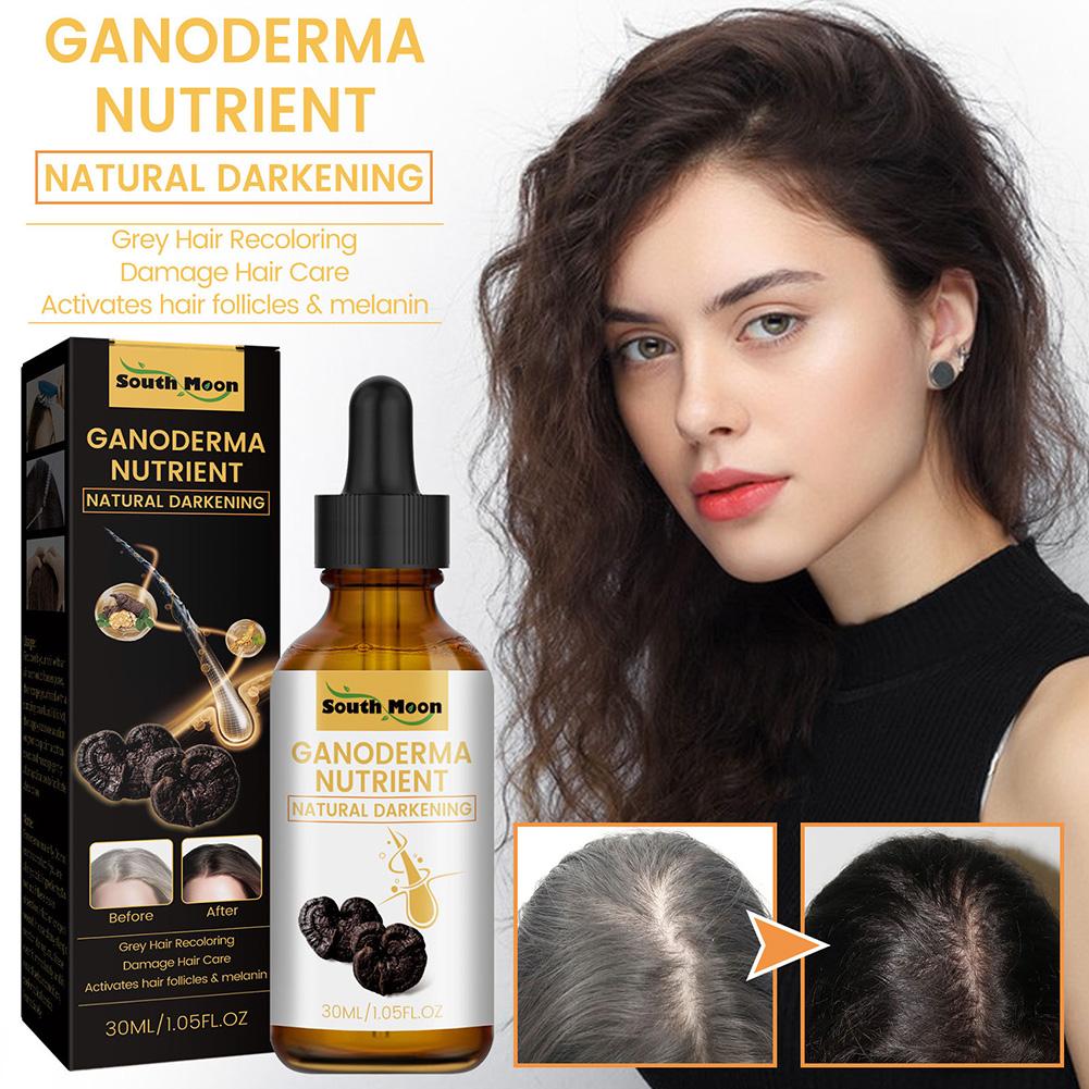 白髪逆転美容液霊芝栄養天然黒染め美容液 30ml 白髪防止美 - Licorice Root Sticks のレビューと価格