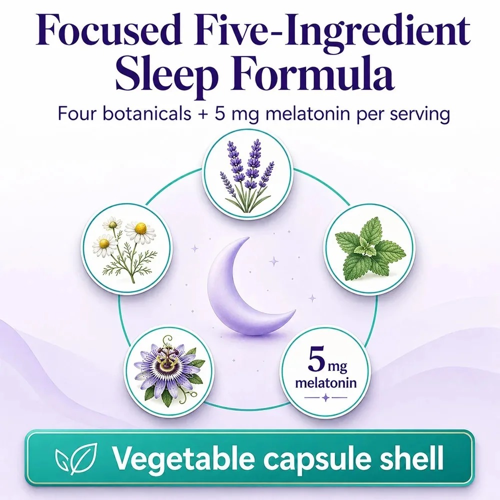 メラトニン5g + バレリアンルート 睡眠用、日々の落ち着き - Valerian Root Capsule のレビューと価格