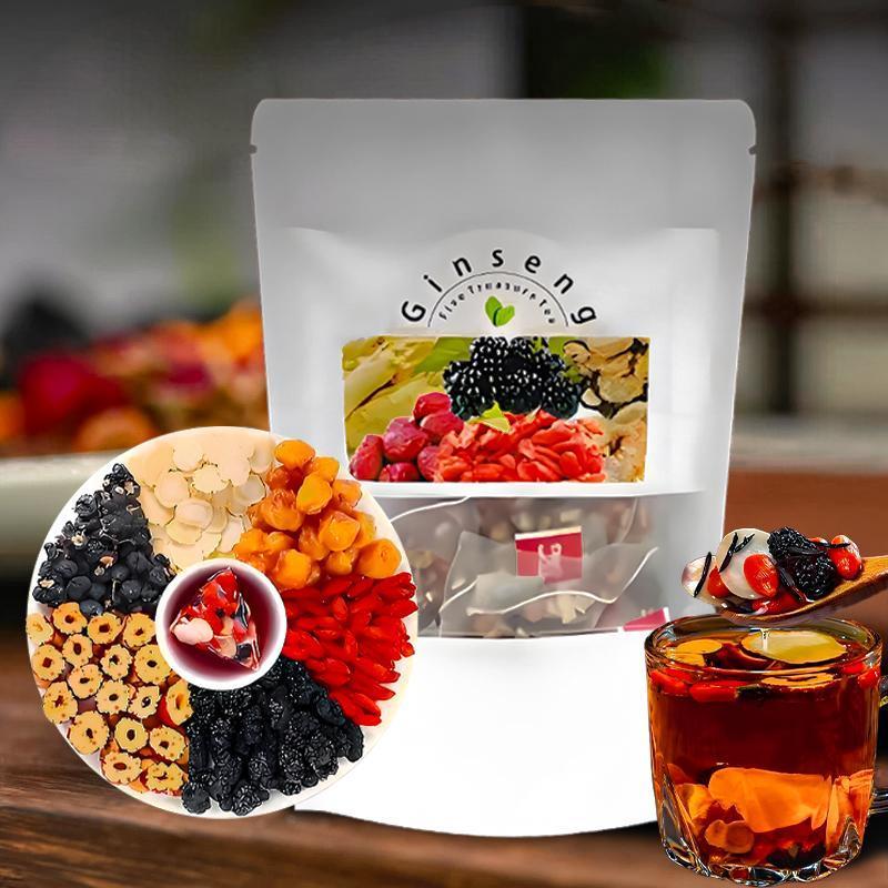 高麗人参五宝茶 天然エネルギー増強 免疫サポート ハーブウェ - Herbal Wellness のレビューと価格
