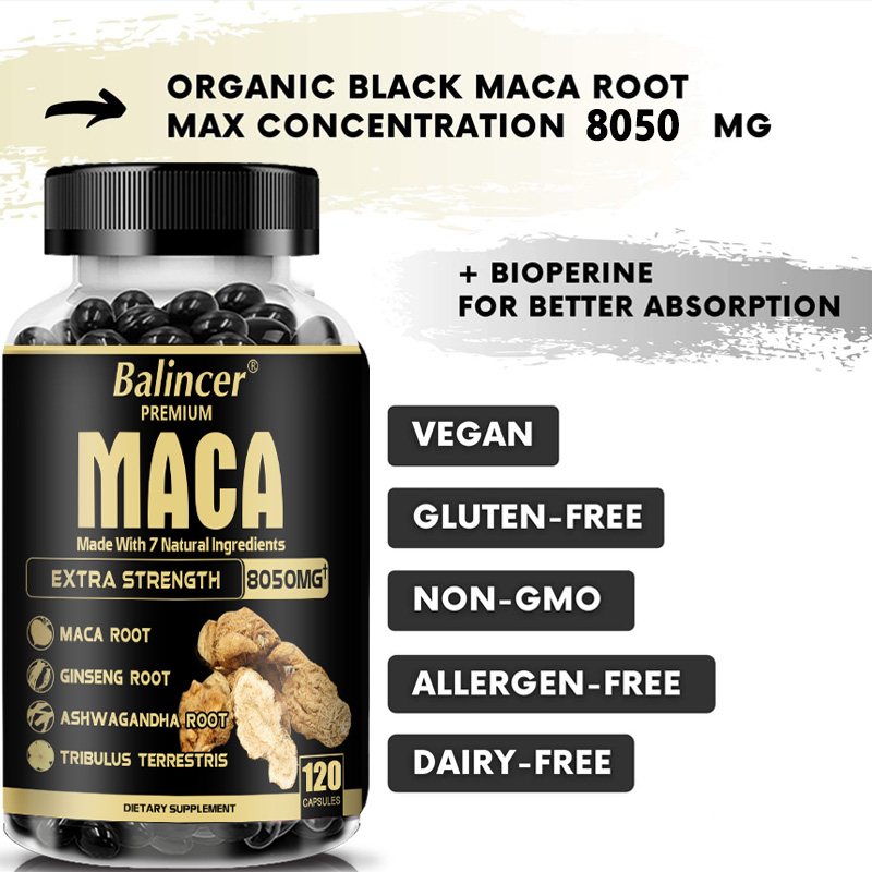 7in1プレミアムマカ根カプセル（アシュワガンダ、高麗人参他 - Valerian Root Capsule のレビューと価格