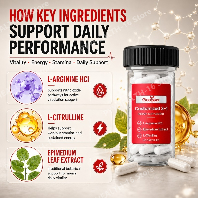 L-アルギニンHCl、L-シトルリン、イカリソウ葉エキス配合 - Herbal Wellness のレビューと価格