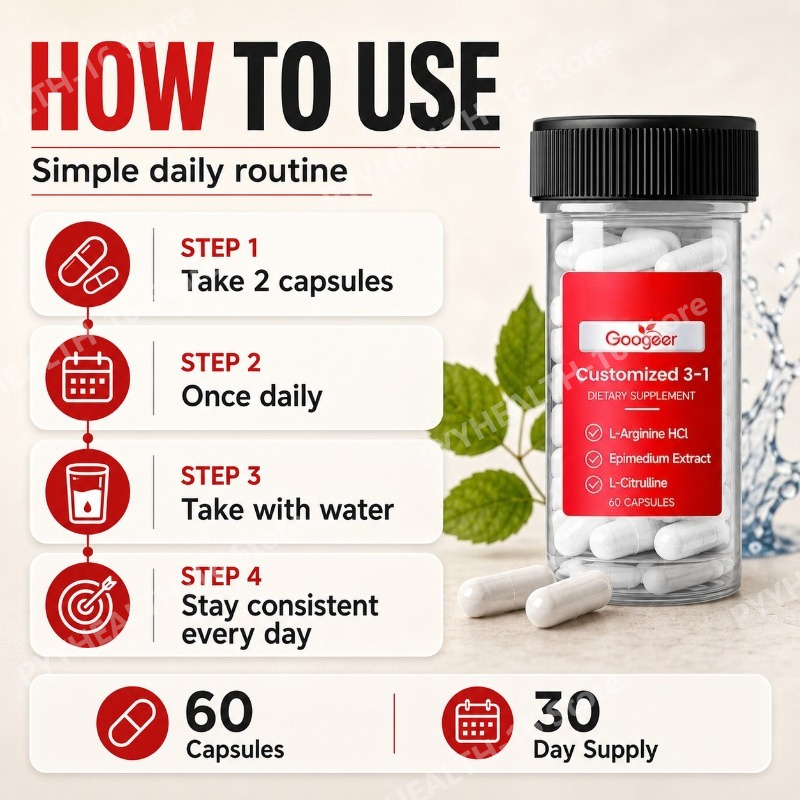 L-アルギニンHCl、L-シトルリン、イカリソウ葉エキス配合 - Herbal Wellness のレビューと価格