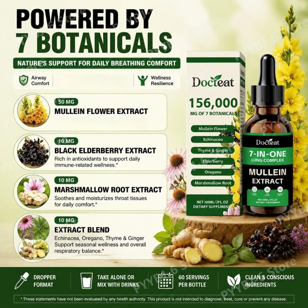 ドクテート 7in1 マルリンエキス液 60ML 植物性ハー - Herbal Wellness For You のレビューと価格