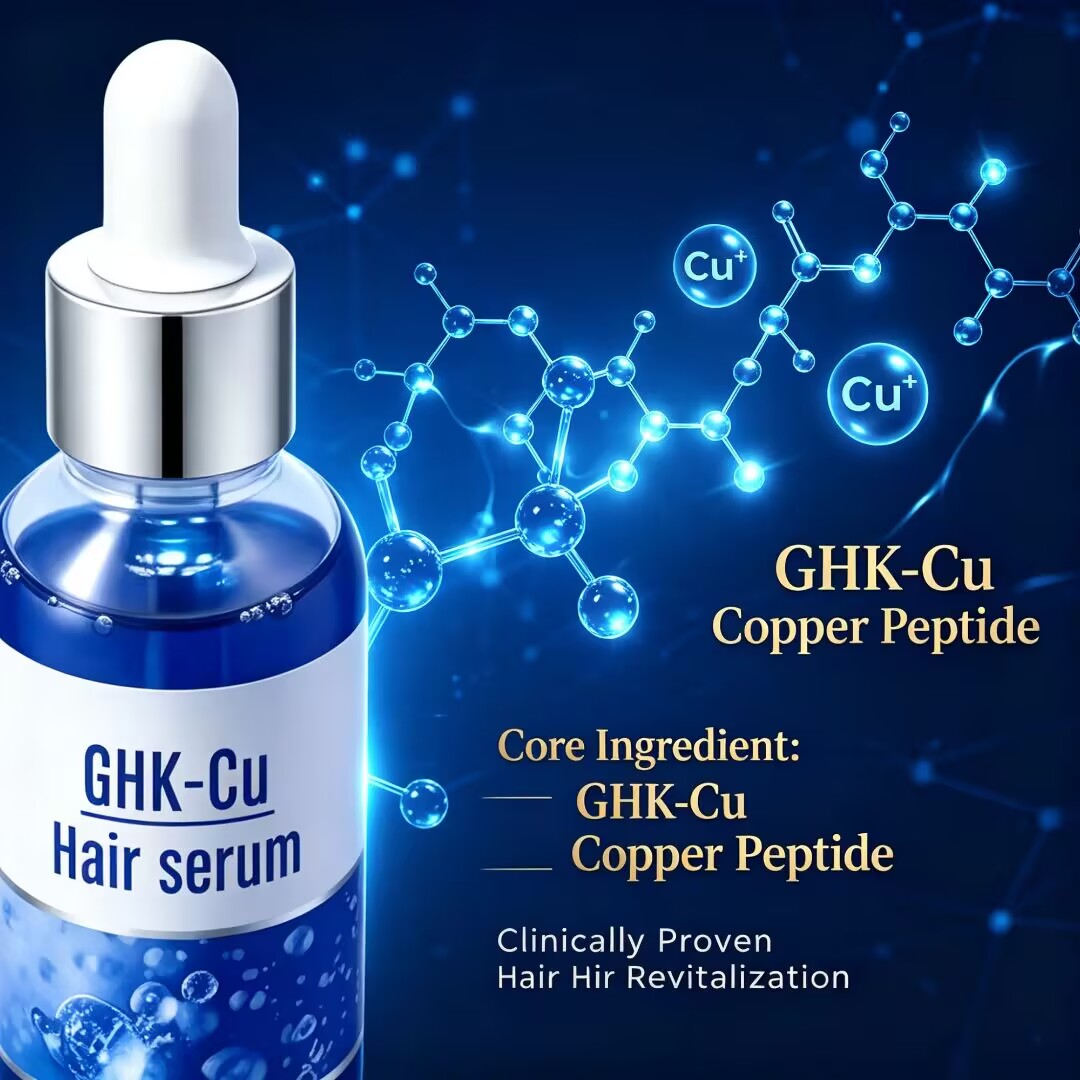 30ML銅ペプチドヘアセラムGHK-Cuペプチド育毛用頭皮保 - Licorice Root Sticks のレビューと価格