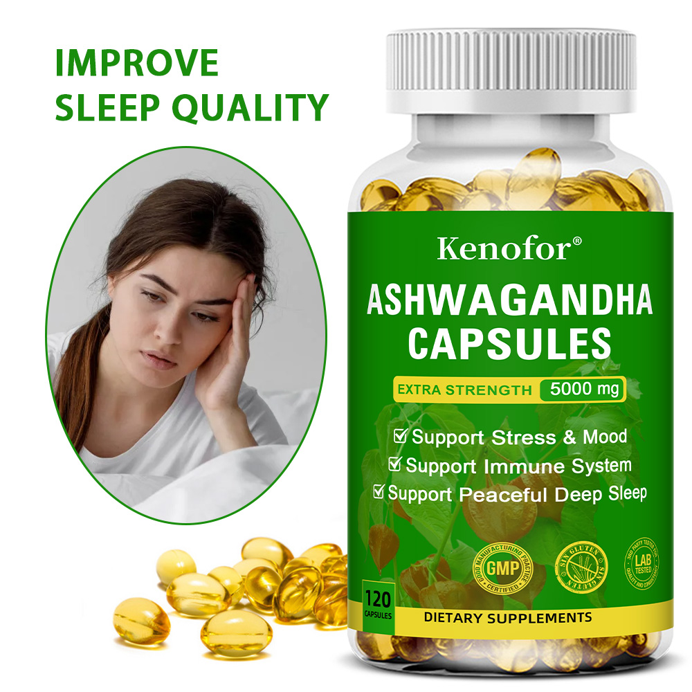 アシュワガンダ複合カプセル 2300mg、5-in-1 ハー - Herbal Wellness Water のレビューと価格