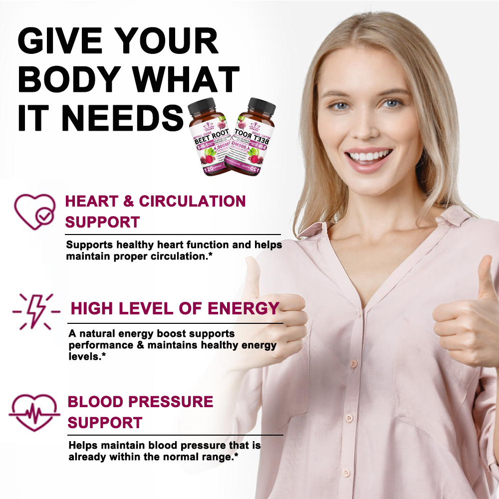 オーガニックビートルートカプセル - 健康的な血圧、血流循環 - Valerian Root Capsule のレビューと価格