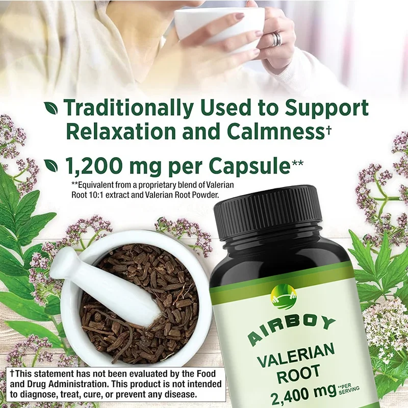 バレリアン ルート - 睡眠サポート、睡眠時間の延長、睡眠の - Valerian Root Capsule のレビューと価格