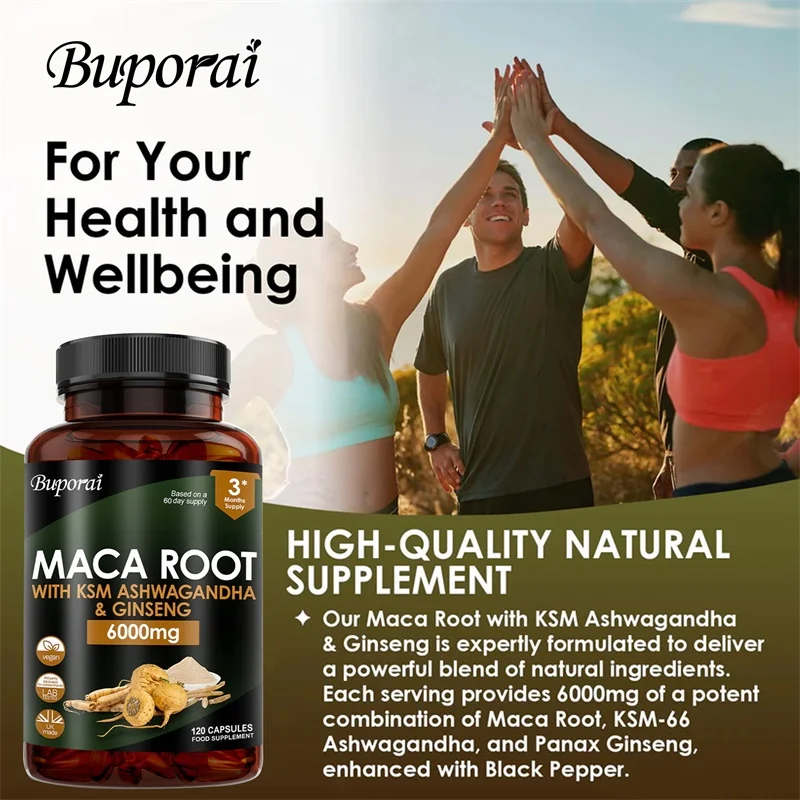 マカ根サプリメント - KSMアシュワガンダ、高麗人参で気分 - Valerian Root Capsule のレビューと価格