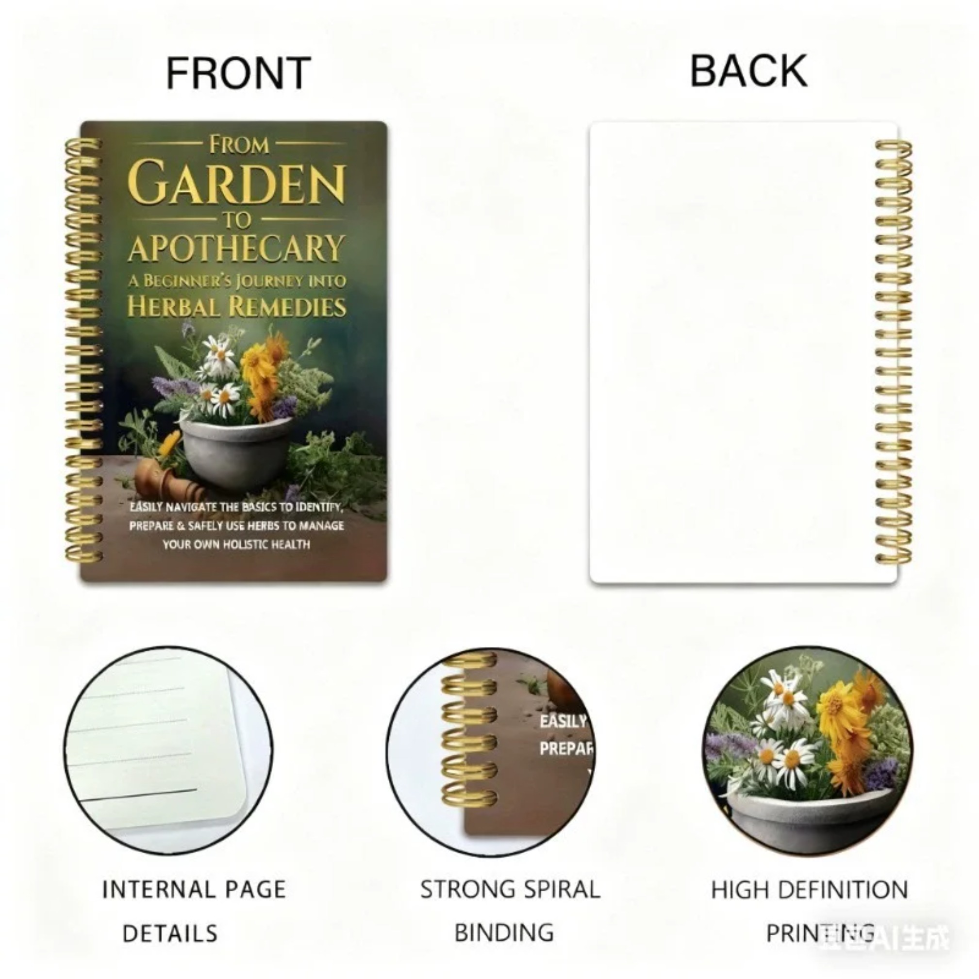 庭から薬屋へ：初心者のためのハーブ療法の旅 自然とハーブのた - Herbal Gardens Wellness のレビューと価格