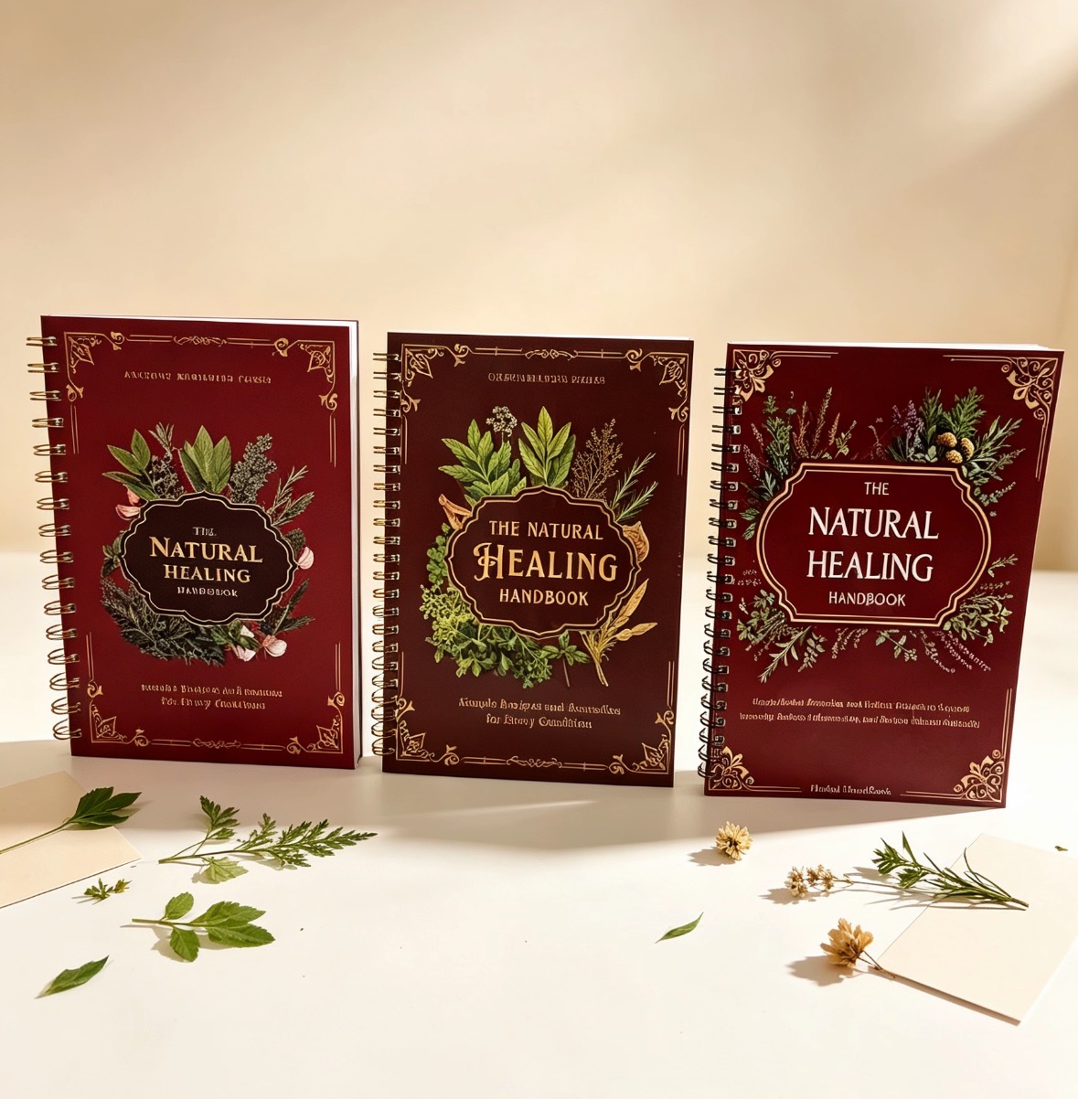 自然治癒ハンドブック 3 つのバージョン ハーブ自然療法ガイ - Herbal Wellness Recipes のレビューと価格