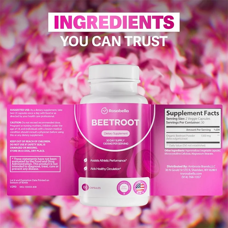 有機ビートルートカプセル - 健康的な循環と活力を促進し、吸 - Valerian Root Capsule のレビューと価格