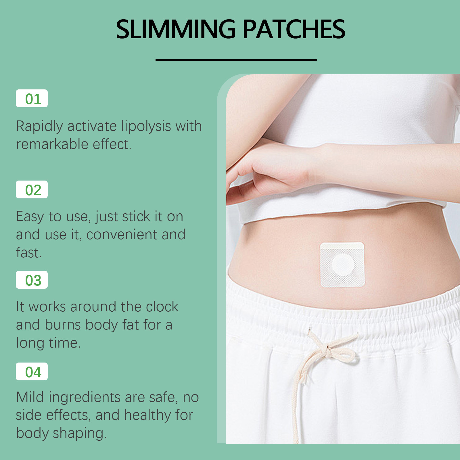 Ximonthボディシェーピングパッチ、体型改善、ハーブ配合 - Herbal Wellness のレビューと価格