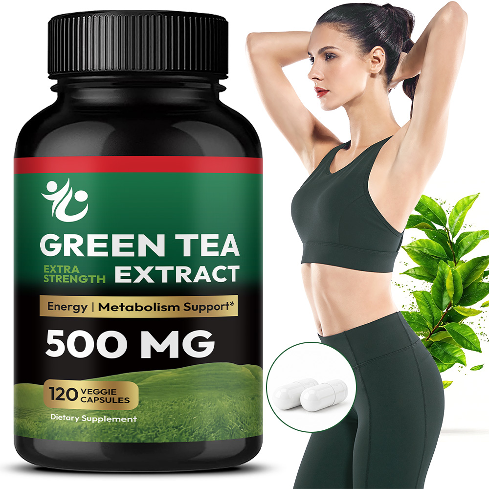 緑茶エキス - EGCG 500 mg、カフェインを除去した - Herbal Wellness Water のレビューと価格