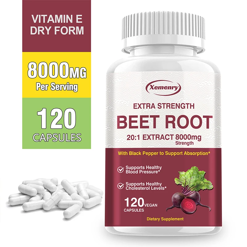 ビートルートカプセル - エネルギーを強化し、血圧をサポート - Valerian Root Capsule のレビューと価格